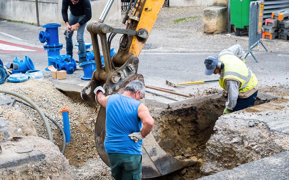 canalisation assainissement Courbevoie